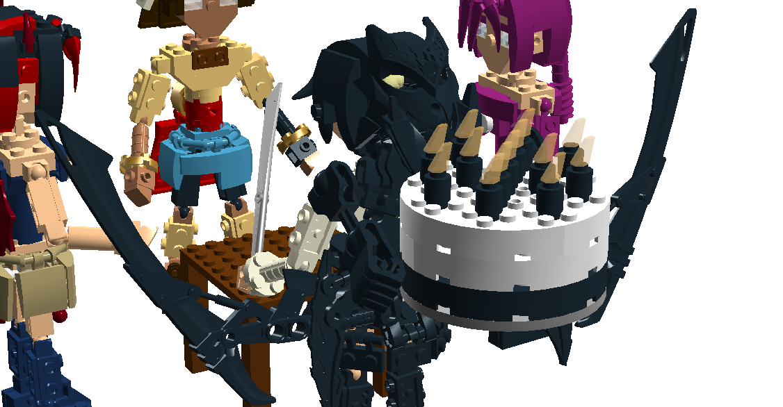 Happy Birthday oh8 - Samson and Cake.png