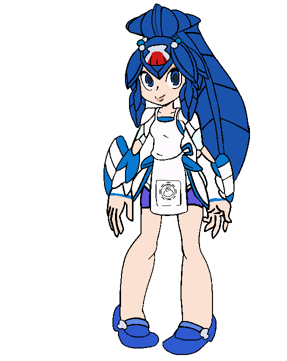 Minette in Cure Aqua's color.png