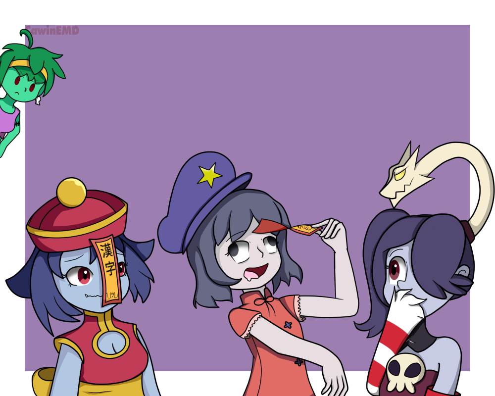 zambie_gals_by_cawinemd-d8qjwt6.png
