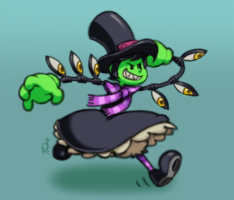 Skullgirls Halloween 2024 Peacock.png